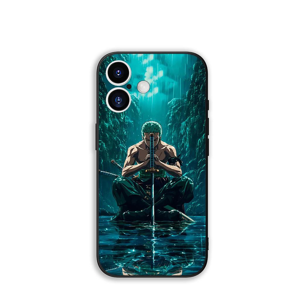 Comics One Piece Roronoa Zoro for Motorola Moto G54 G05 G24 G55 G75 G85 G15 G57 G86 Power Edge 50 30 Ultra Fusion neo Pro Case