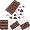 1pc 3D Poop Shape Chocolate Candy Jelly Silicone Mold Cake Tools Baking Utensils