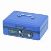Carl Office Equipment Small Handheld Safe, Cash Box, A6, Blue, CB-8200-B