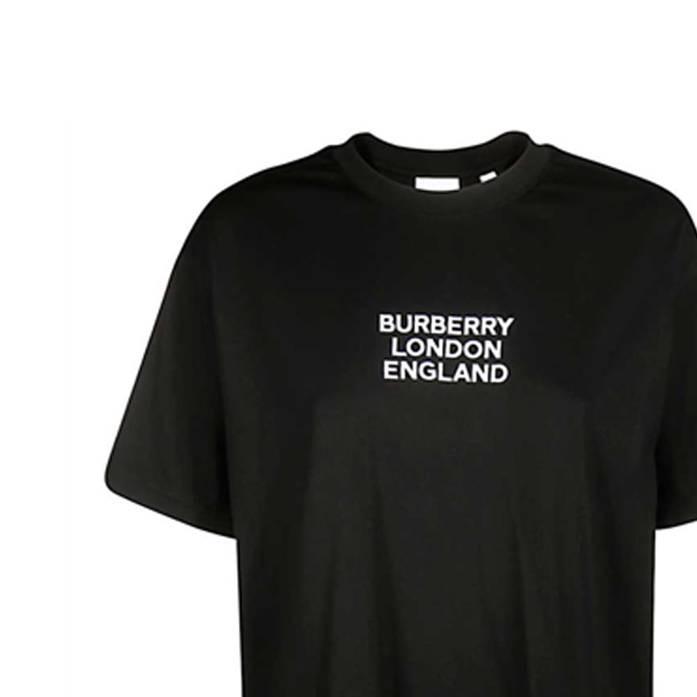 Burberry logo-embroidered cotton t-shirt 80211751