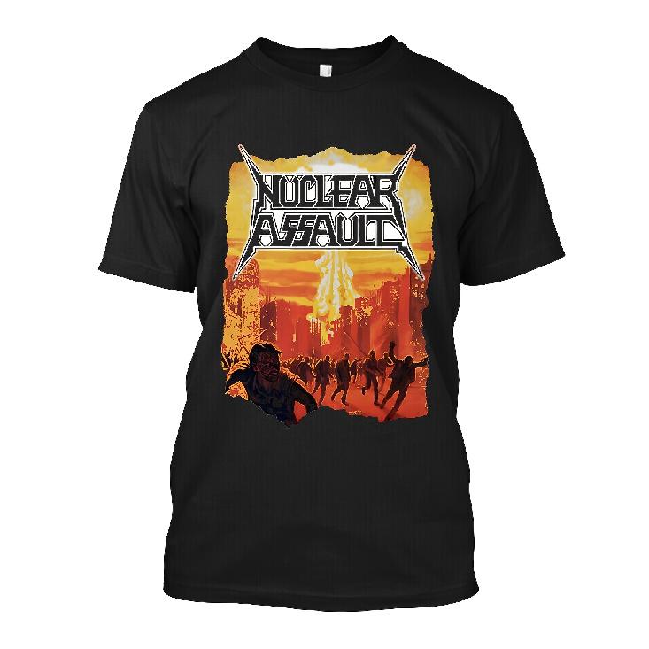 NEW Nuclear Assault Game Over American Thrash Music Vintage Retro T Shirt S 4XL