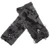 Broken Slit Gloves Sexy Gothic Fingerless Gloves Halloween Gloves Ripped Holes Decor Cosplay Gloves for Adults