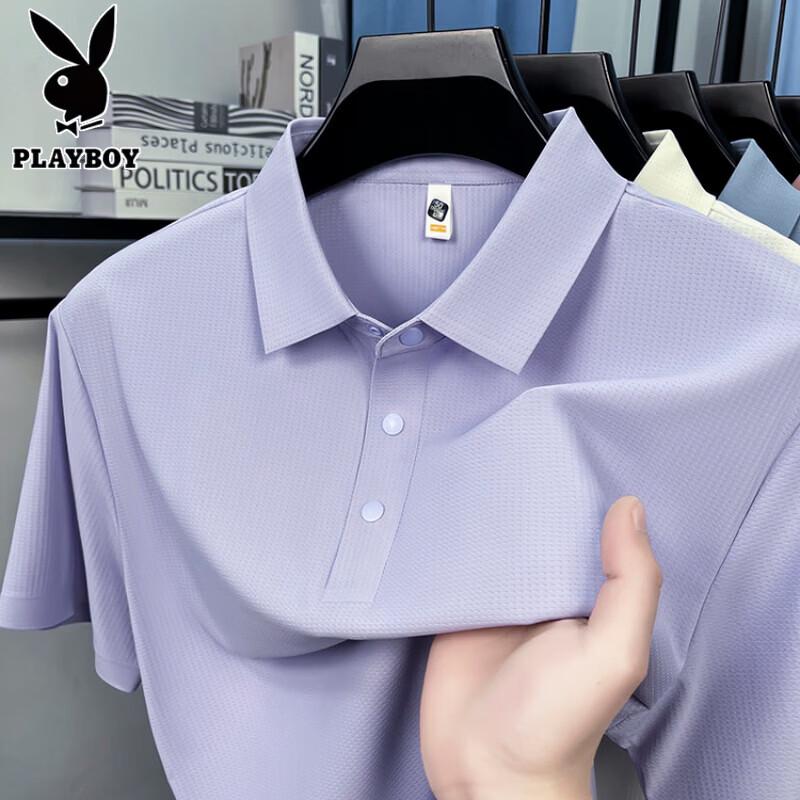 PLAYBOY Men s Casual Polo Shirt 54 2XL