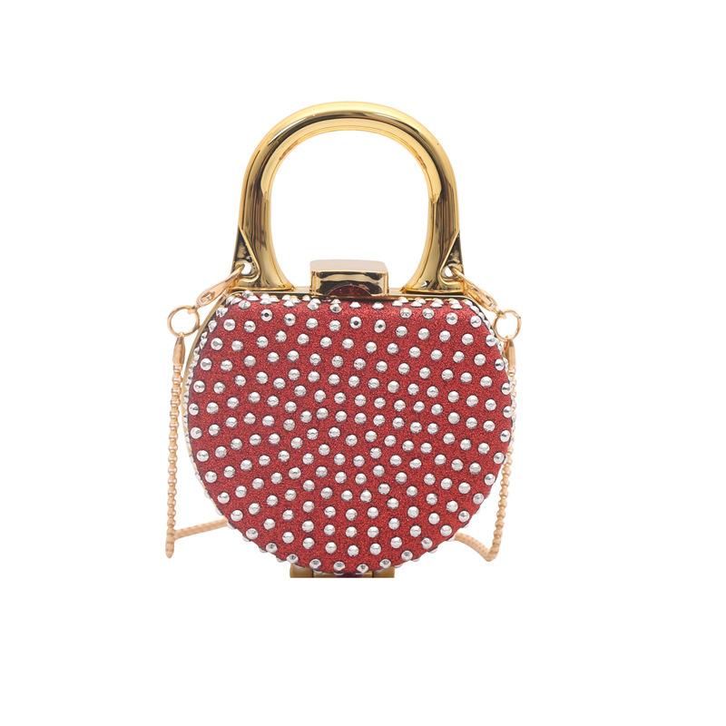 Mini Hollow out Crossbody Decorative Wallet Lock Buckle Hard Acrylic Daily Match Small Bag New 2026 Trendy Small Purse