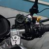 Waterproof Car Dashboard Panel Luminous Clocks + Thermometer + Hygrometer 3 In 1 Kit Motorcycle Bike Boat Mini Watches Ornament