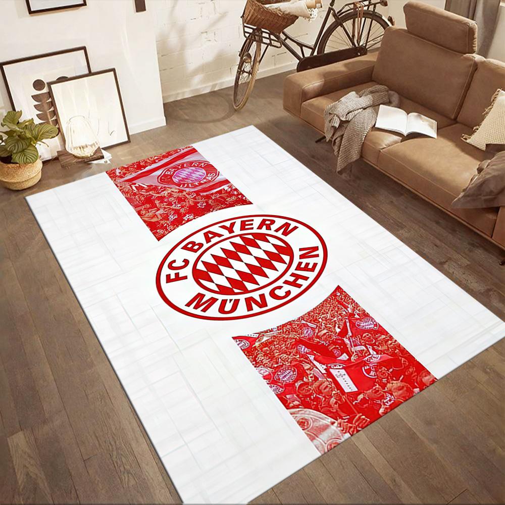 I tappeti quadrati con bandiera del Bayern Monaco sono un'ottima scelta per soggiorni, camere da letto, decorazioni per la casa e come regali