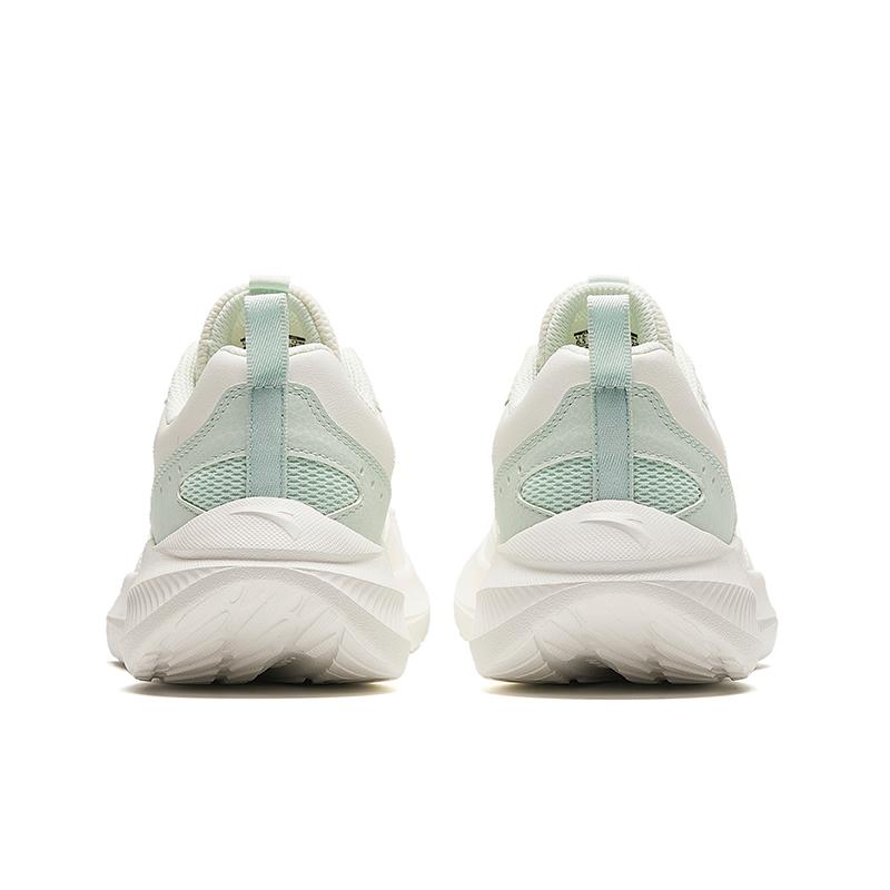 Anta Cushioning Abrasion Resistant Lightweight Low Top Running Shoes Women's White Green Pink Sneakers 922525536F-2