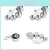 Four Elegant Piece Stainless Steel Measuring Spoon Set For Baking And Cooking Needs
