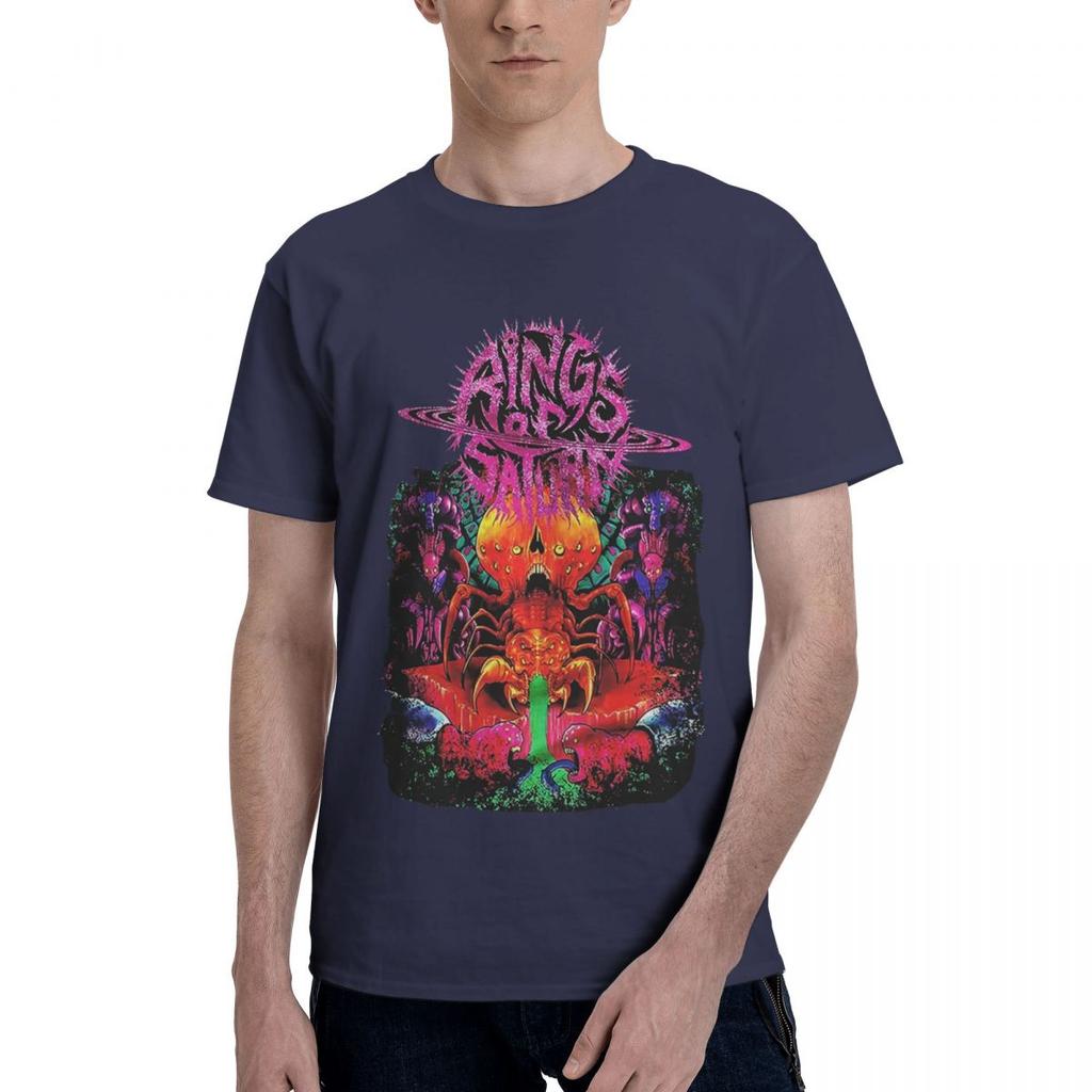 Rings Of Saturn Band Alien Graphic 100 Cotton Casual Breathable Confortable Manga New In Tops And TShirts Funny Gift