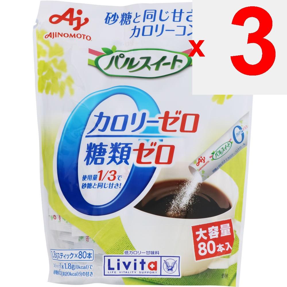 Taisho Livita Palsweet Calorie Zero 80 Bottles Low-calorie Sweeteners Sugar Products Low-calorie Sweeteners