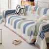 Rainbow Sugar Throw Blanket Single Four Season Chenille Sofa Cover Dust Anti-cat Scratch Protection Cover Sofa Blanket Mat