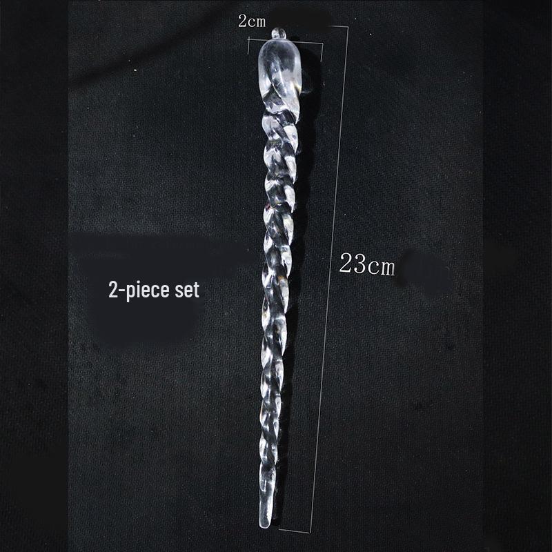 Harbin Ice and Snow Hotel Christmas Resin Icicles