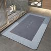 Absorbent Floor Mat Quick Drying Bathroom Mat Non-slip Floor Door Carpet Easy To Clean Home Oil-proof Kitchen Mat