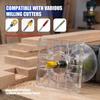 Clearly Guard Angles Grinder To Trimmer Base Fixed Adapter Router Fixed Bracket  Wardrobe Making
