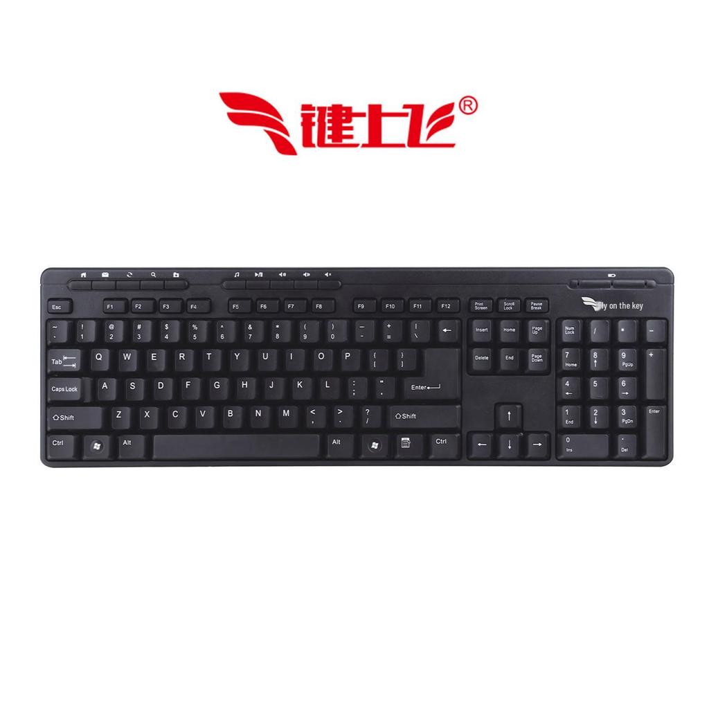 Waterproof USB Wired Keyboard: Japanese, Korean, UK, Russian, Brazilian Layouts
