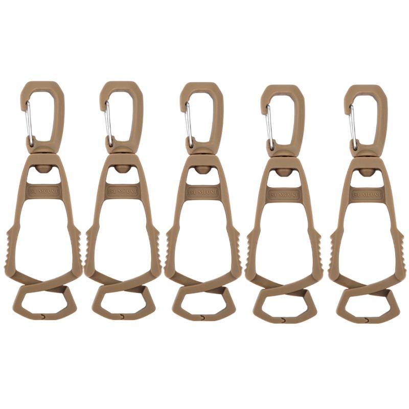 5pcs MultiPurpose Hook Plastic Clip Portable Polyoxymethylene Labor Protection Glove Clip Glove Anti Loss Clip Mountain Climbing