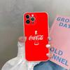 C-COCA Logo C-COLAS Phone Case For iPhone 11 13 16 12 17 14 15 Pro Max Plus Soft Clear Back Cover Coque