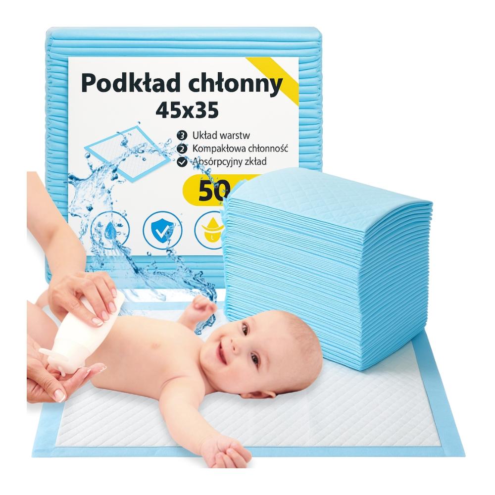 Hygienic absorbent pad 45x35 50pcs