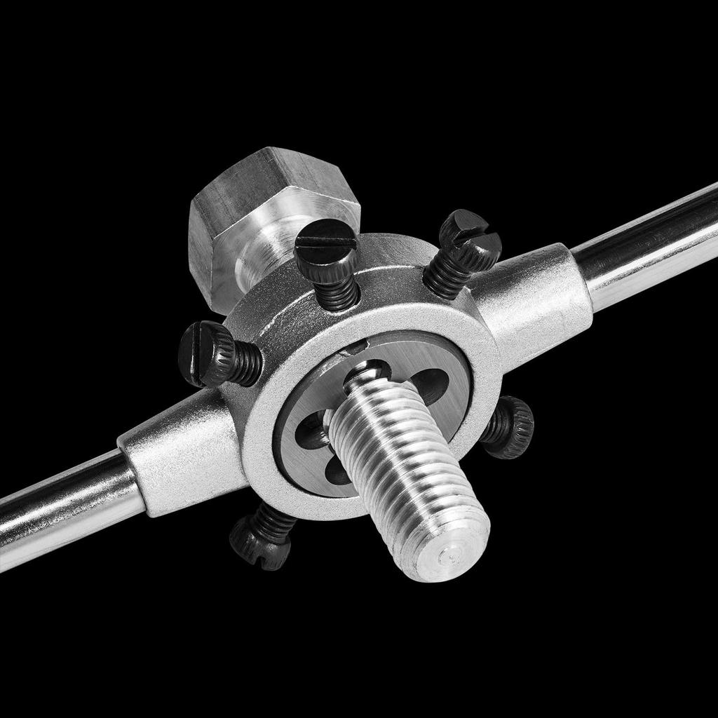 uxcell M27 x Metric Round Dies Machine Thread Right Hand Thread Dies Alloy Steel Thread Cutting Dies 1.5