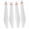 1 Pair Drone Propellers White Carbon Low Noise Powerful Traction Folding Drone Propellers for X9 PLU