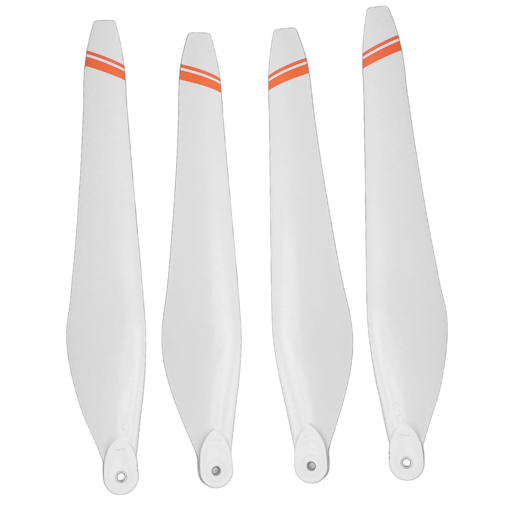 1 Pair Drone Propellers White Carbon Low Noise Powerful Traction Folding Drone Propellers for X9 PLU