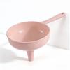 Wide Caliber Food Safe Plastic Funnel Reusable Liquid Separation Tool for Home Kitchen Food Jar Filling Tasks