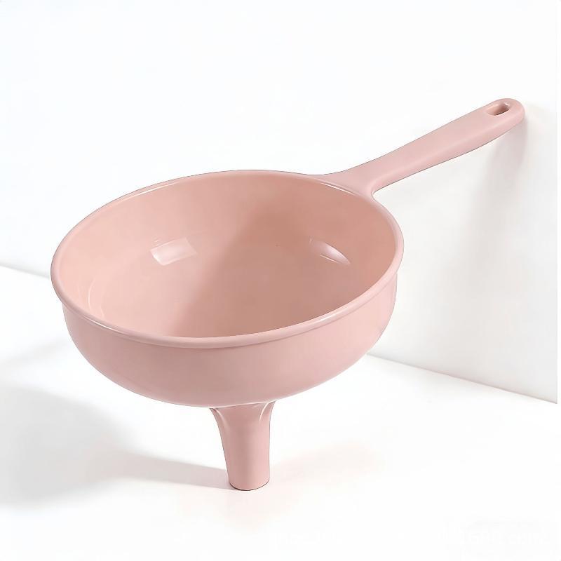 Wide Caliber Food Safe Plastic Funnel Reusable Liquid Separation Tool for Home Kitchen Food Jar Filling Tasks