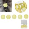 74pcs Hair Braiding Beads Hair Coil Dreadlocks Beads for   Hair Decoration Accessories