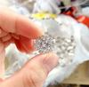 10PCS Handmade Vintage Metal Decorative Buttons Crystal Pearl Flower Center Alloy Flatback Rhinestone Buttons Craft Supplies