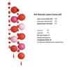 Red Xi Lantern Wedding Decoration Set with Bride Photo Props and Chandelier