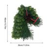 Faux Horsehead Wreath Farmhouse Festival Garland Artificial Christmas Horsehead Wreath For Mantle Kitchen Window Bedroom Living