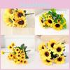 Sunflower Silk Flower Arrangement For Wedding And Photography Props