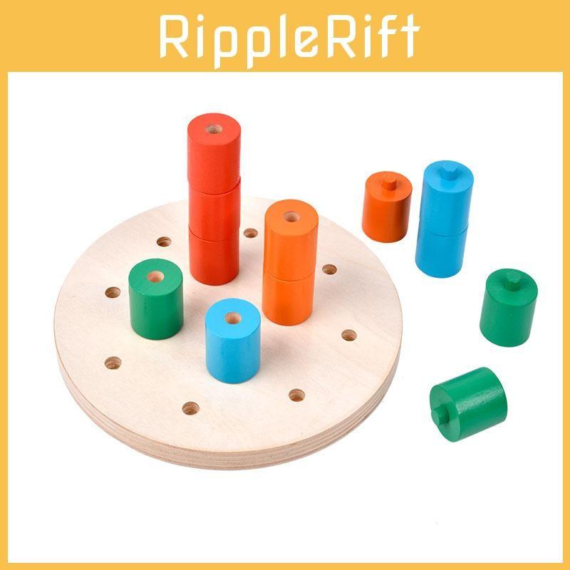 Education Puzzle Wooden Children Toys Preschool Learning Toddlers Montessori
