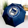 1 PC Automatic Folding Umbrella - Hertha BSC Custom Name Pattern, Portable & Foldable Design with 8 Ribs, Christmas Birthday Gifts