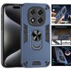 Shockproof Armor Case For Xiaomi Redmi Note 14 Pro 5G 4G 14Pro Plus 14C A3 Poco C75 X7 Lens Protector Magnetic Holder Ring Cover