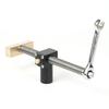 19/20mm Benching Dog Clamp Adjustable Desktop Clip Workbench Stopper Clamp Fixture Woodworking Fast Fixed Clip