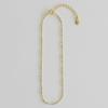 modernlike 14k gold-filled chandelier mirror anklet
