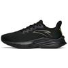 DuCi1 Comfortable Cushioning Slip Resistant Abrasion Resistant Breathable Low Top Running Shoes Men's Black 112215520-1