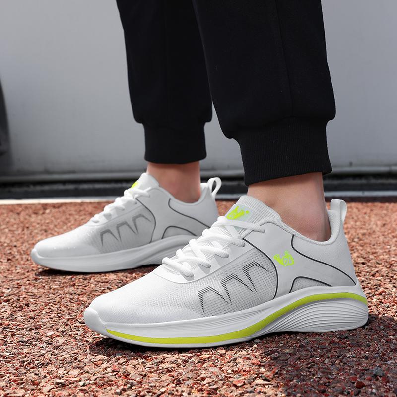 Herren-Laufschuhe, atmungsaktiv, Sport-Sneaker zum Schnüren, bequem, lässig, Wanderschuhe, Sportschuhe für das Training