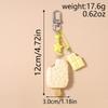 New Simulation Popsicle Ice Cream Keychain Chocolate Key Ring Pendant for Women Girls Handbag Decor DIY Kid's Jewelry Gifts
