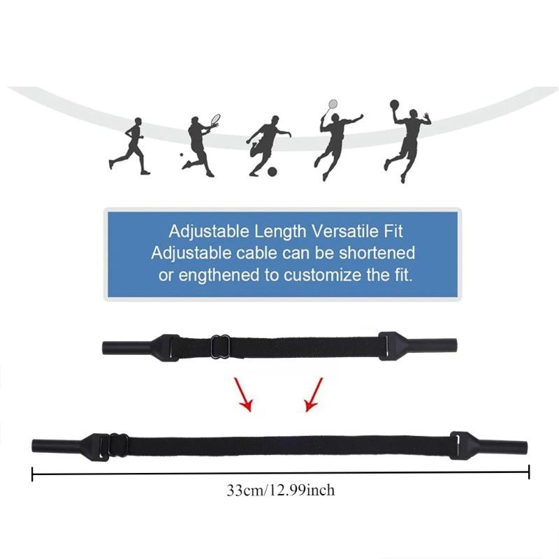 Sports Glasses with Glasses Lanyard Anti-slip Glasses Chain Glasses Accessories Children's Adult Sunglasses Buckle Rope