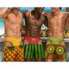 Personalisierte Lustige Badehosen, Geschenk für Männer, Lustige Sommerurlaubs-Shorts mit Fruchtmuster, Badehose, Strandshorts