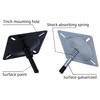Strong Marine Boat Seat Turning Base With 360 Degree Rotation For Fishing Boats And Pontoon Boats