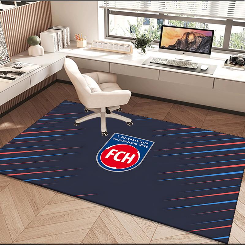 1 Stück Teppich Heidenheim Wappen Teppich, Stuhlmatte, Läufer für Büro Schlafzimmer Wohnzimmer Schlafzimmer, Fußmatten-Dekor Weihnachts-Fächer-Geschenke