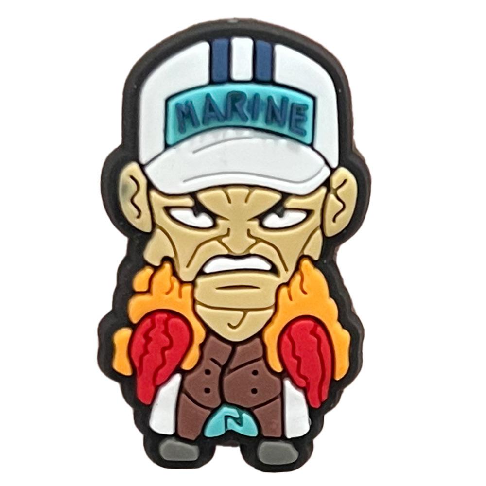 1pcs Japanese Anime One Piece Shoe Charms PVC Cartoon Shoes accessories Decoration Buckle Fit Bands Bracelets Clog Sandal Garden