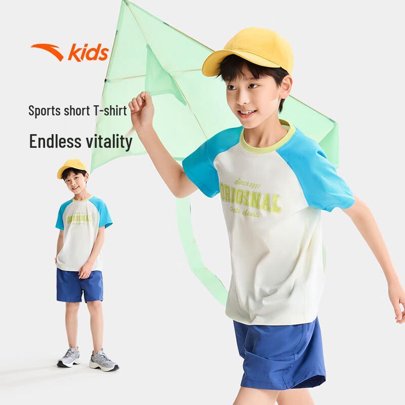 Anta Kids' Unisex Short-Sleeve Lifestyle T-Shirt A72628103
