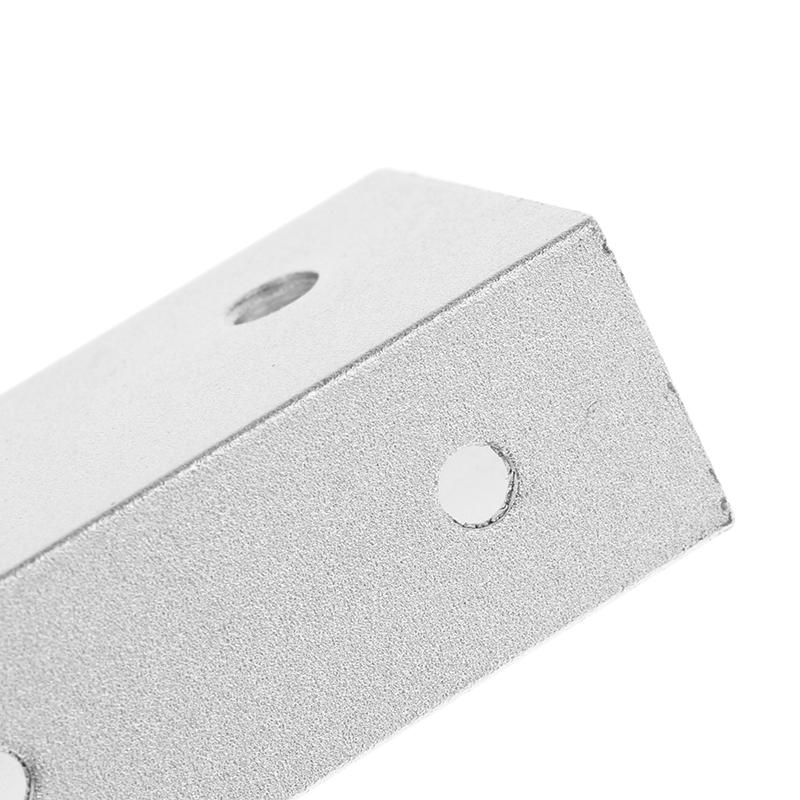 4 st Kvadratiska Glasklämmor Glasfäste Hållare Hyllklämma Aluminiumfäste Stöd För 5 mm 6 mm 8 mm 10 mm 12 mm Tjockleksskiva