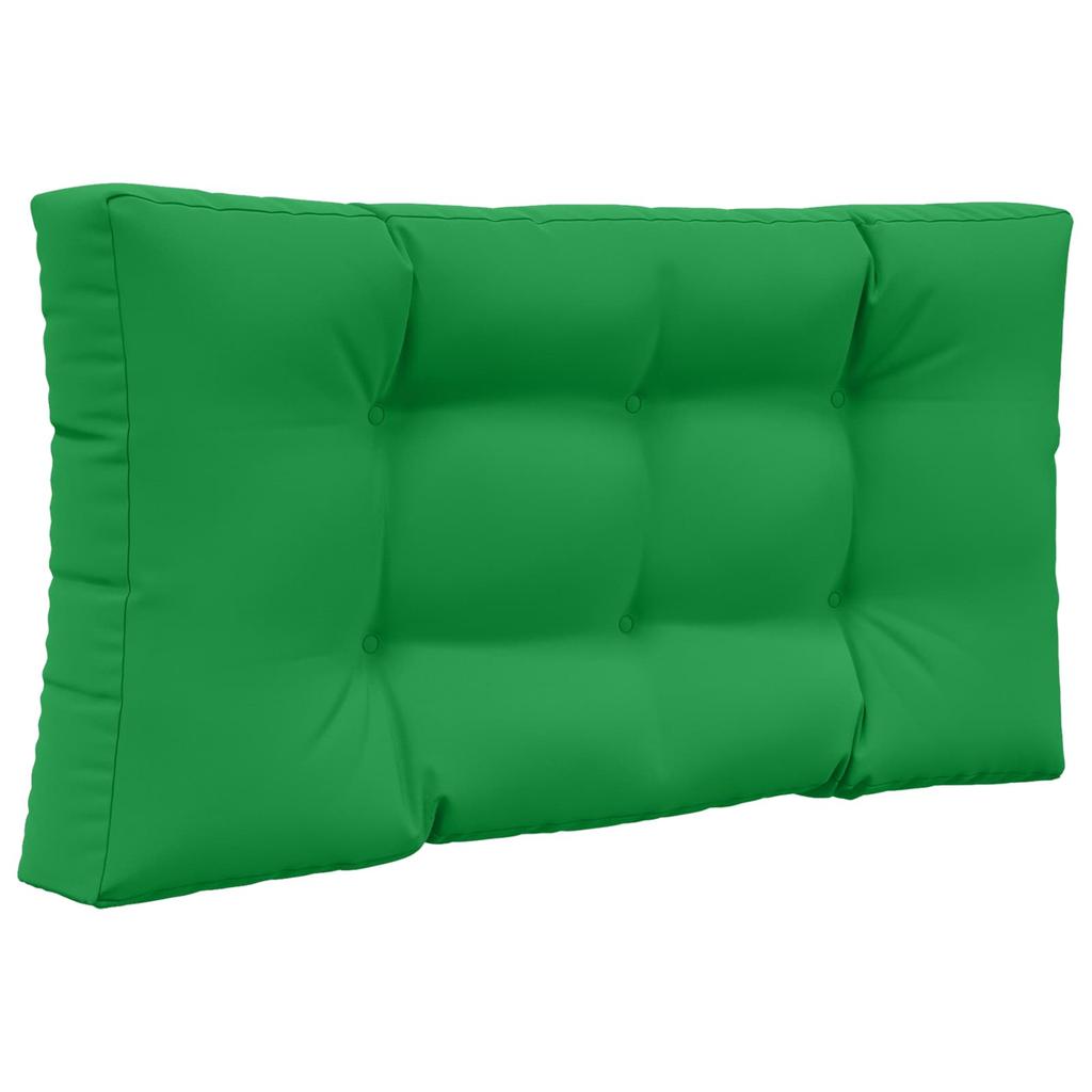Outdoor Sofa Cushion 2 pcs Green Polyester