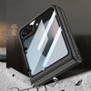 Samsung Z Flip 6 Foldable Screen Case with Large Window, Ultra-Thin Magnetic Buckle, Elegant Design.