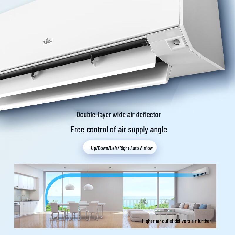 Fujitsu KM Series 2 HP Inverter Wall-Mounted Air Conditioner